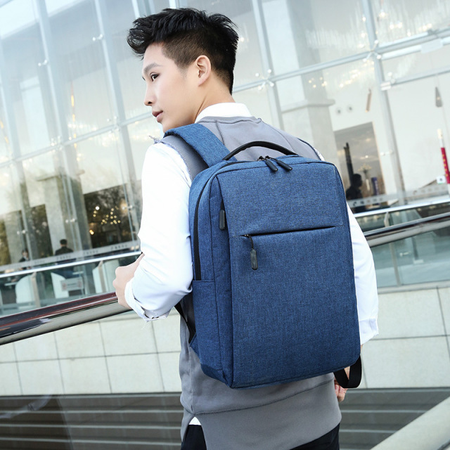 Wholesale Smart Laptop Backpack for Men College Student Light Shoulder Bag Custom Acceptable Business Backpack with USB Port
