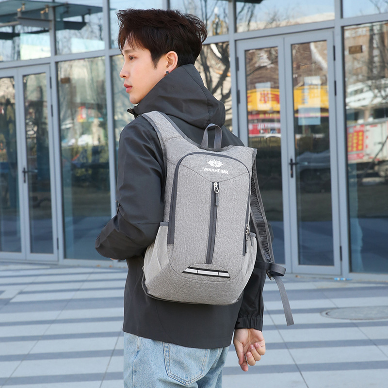 Wholesale Waterproof Outdoor Lightweight Folding  Backpack Unsix Foldable Travel Bags Large Capacity Hiking  Backpack