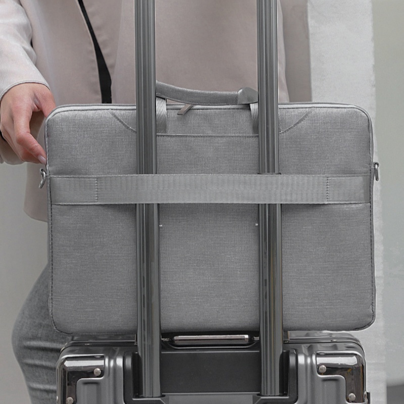 New Business Laptop Sleeve Outdoor Waterproof Laptop Bag Portable Lightweight Crossbody Briefcase for 13.3/14/15.6 Inch