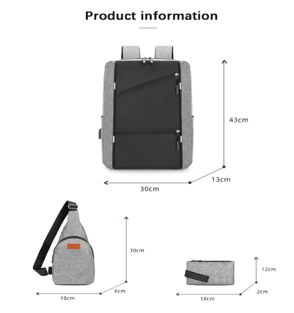 Low Moq Nylon Laptop Backpacks School Bags Custom logo Anti Theft Business Laptop Bags With  Large Capacity Travel Bags for Men