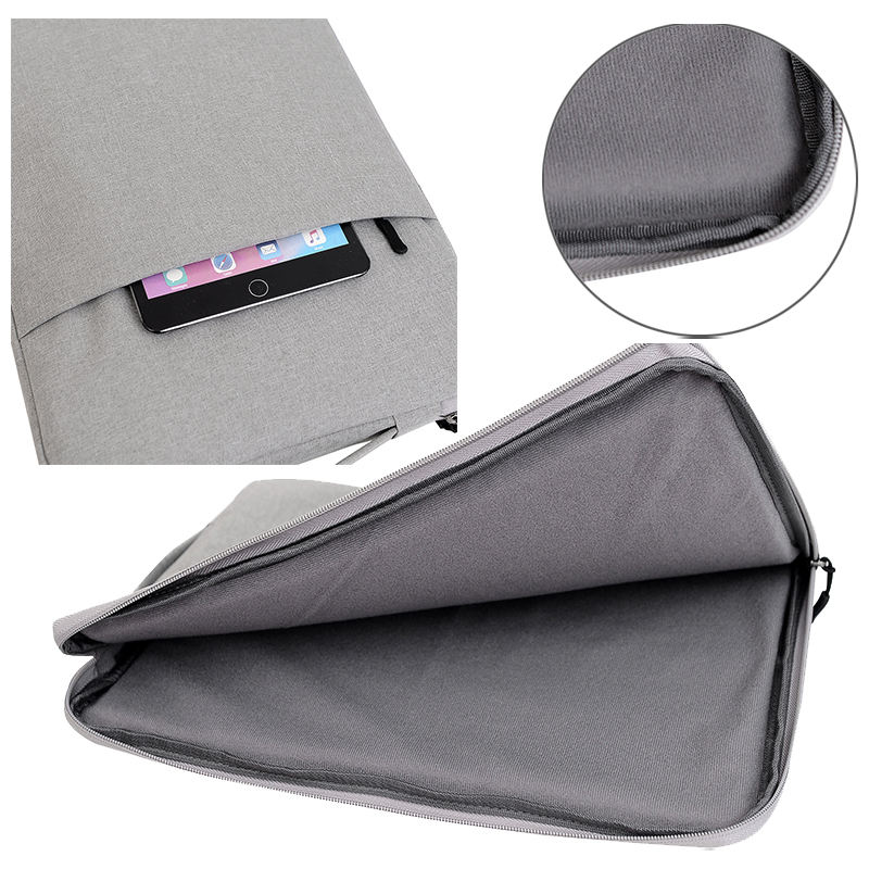 Handheld Business Laptop Sleeve Bag Portable Shockproof Briefcase Laptop Bag Student Notebook Bag for 13 14 15.6 Inch