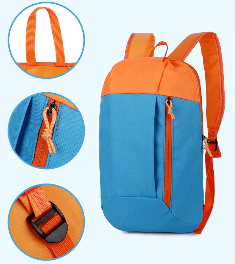 Lightweight Foldable Backpack for Daily Use Casual Daypack Men & Women Universal Mini Zipper Backpack