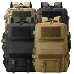 Computer Tactical Backpack with Padded Laptop Sleeve, Durable Oxford Cloth Bag with Breathable Straps