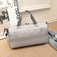 Cross-border Denim Sports Fitness Travel Bag Fashion Leisure Short-distance Independent Shoe Storage Yoga Large Capacity
