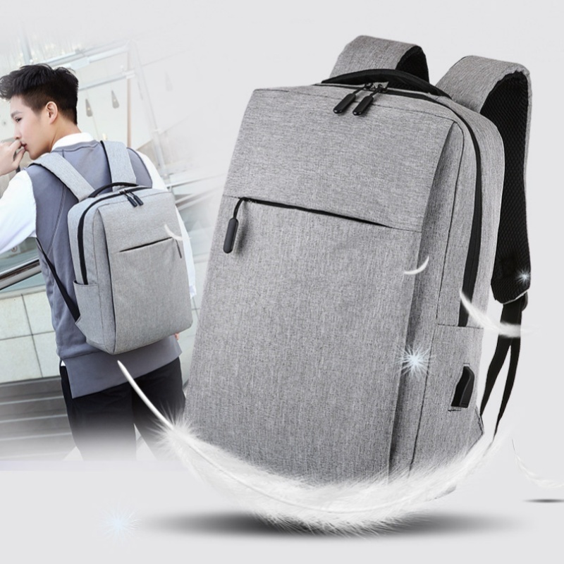 Wholesale Smart Laptop Backpack for Men College Student Light Shoulder Bag Custom Acceptable Business Backpack with USB Port