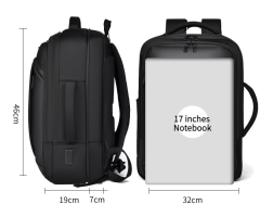 Factory Wholesale Custom Large Capacity Teenage School Bag Lightweight Men's Trip Bag Business Waterproof Laptop Bags