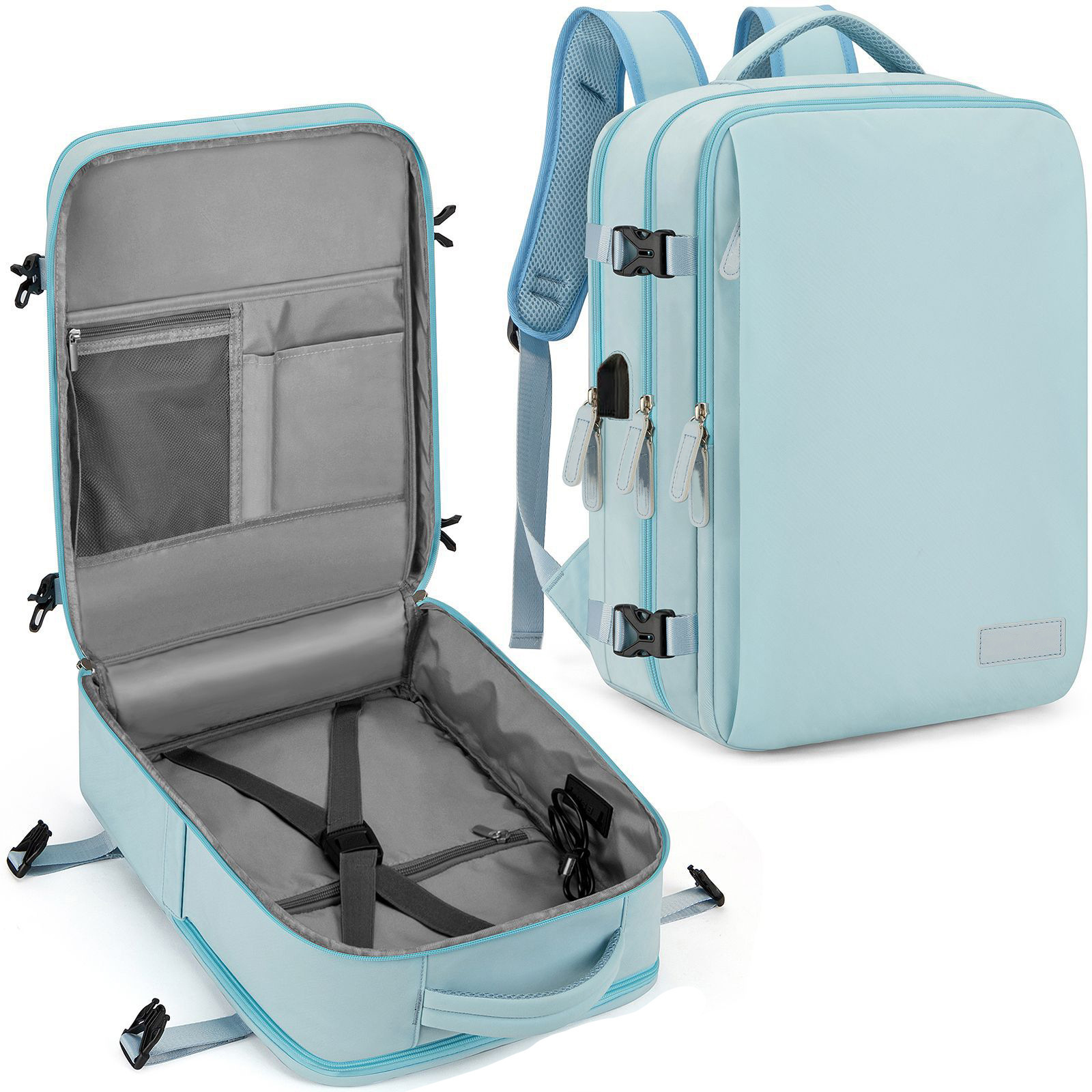 Multifunction Smart Backpack for Travelling Bagpack Business Laptop Backpack Bag With USB Charging Port