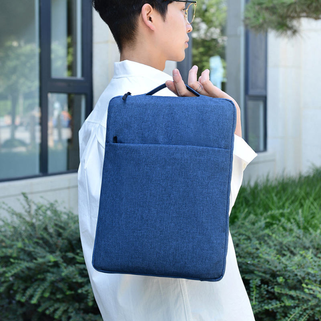 Handheld Business Laptop Sleeve Bag Portable Shockproof Briefcase Laptop Bag Student Notebook Bag for 13 14 15.6 Inch
