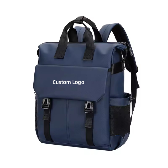 Multi Functional Expandable Laptop Backpack Water Resistant Custom Logo Computer Backpack With Strap Office