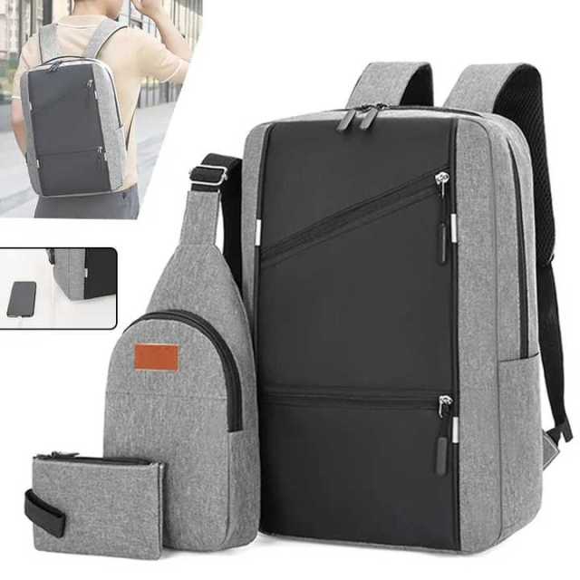 Low Moq Nylon Laptop Backpacks School Bags Custom logo Anti Theft Business Laptop Bags With  Large Capacity Travel Bags for Men