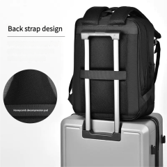 Factory Wholesale Custom Large Capacity Teenage School Bag Lightweight Men's Trip Bag Business Waterproof Laptop Bags