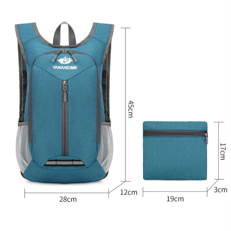 Wholesale Waterproof Outdoor Lightweight Folding  Backpack Unsix Foldable Travel Bags Large Capacity Hiking  Backpack