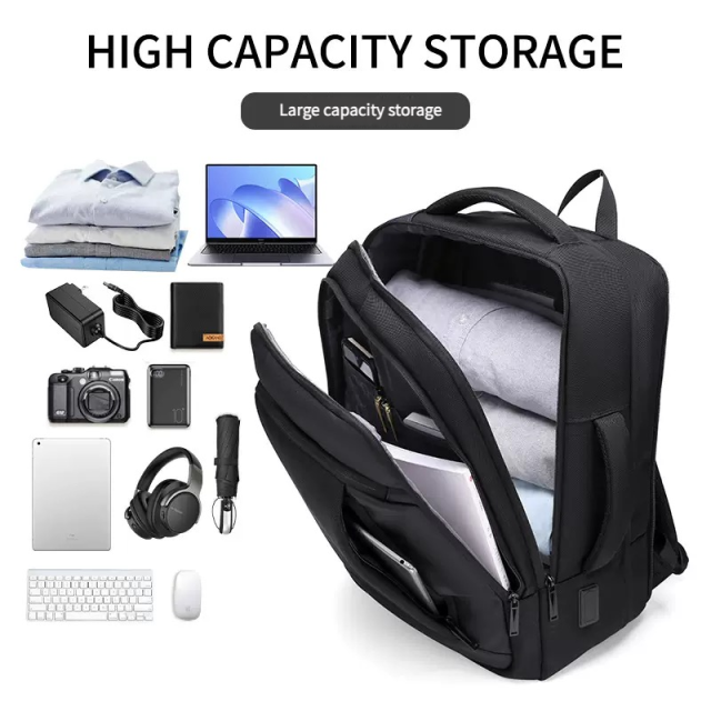 Factory Wholesale Custom Large Capacity Teenage School Bag Lightweight Men's Trip Bag Business Waterproof Laptop Bags