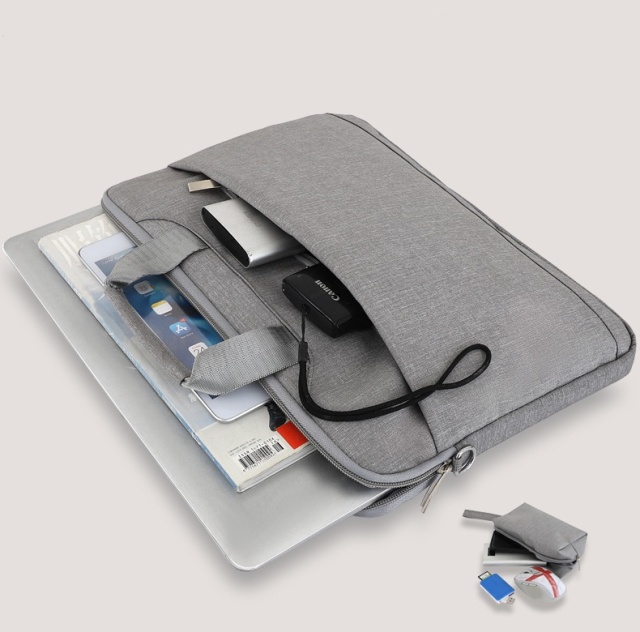 New Business Laptop Sleeve Outdoor Waterproof Laptop Bag Portable Lightweight Crossbody Briefcase for 13.3/14/15.6 Inch