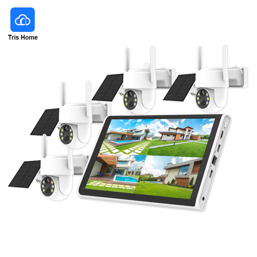 10.1‘ inch 4ch LCD WiFi Solar kit