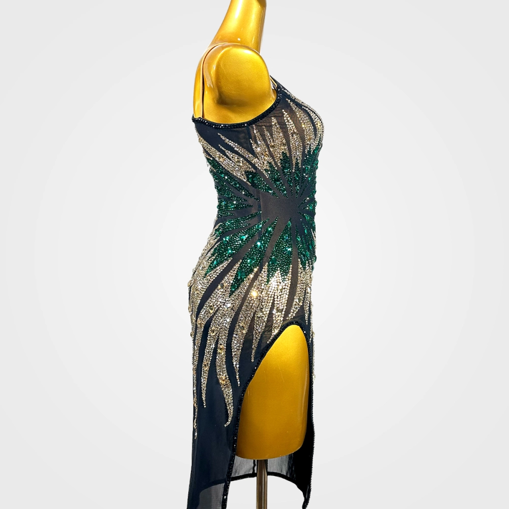 slim fit dress slacks Blue and Gold Dress
