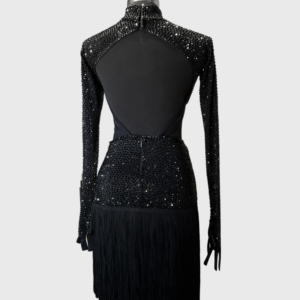 Syl  Latin dress with , crystal &