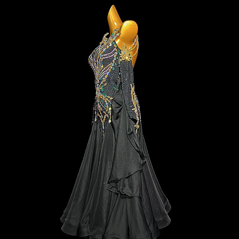 Syl  Ballroom dress with , AB rhinestone