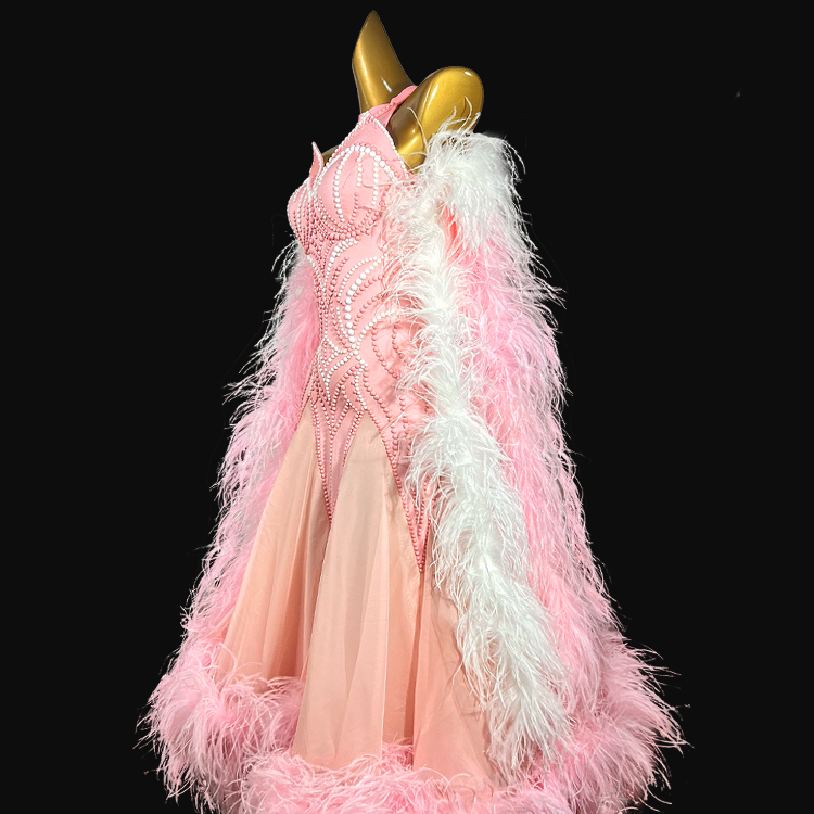 Syl  Ballroom dress with , AB rhinestone &
