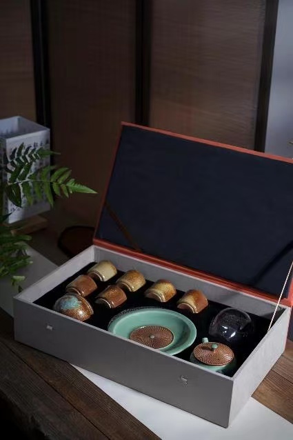 Chinese Celadon Tea Set-2