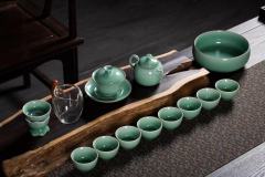 Chinese Celadon Tea Set-4