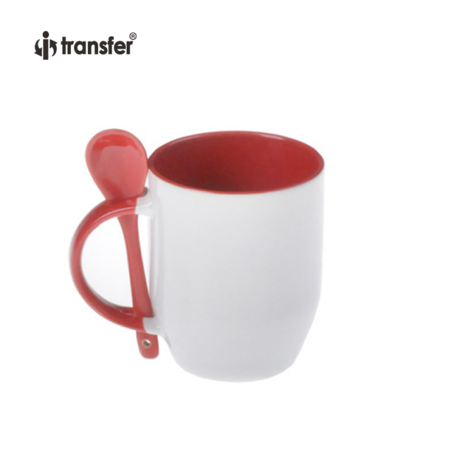 11oz Color Mugs With Spoon