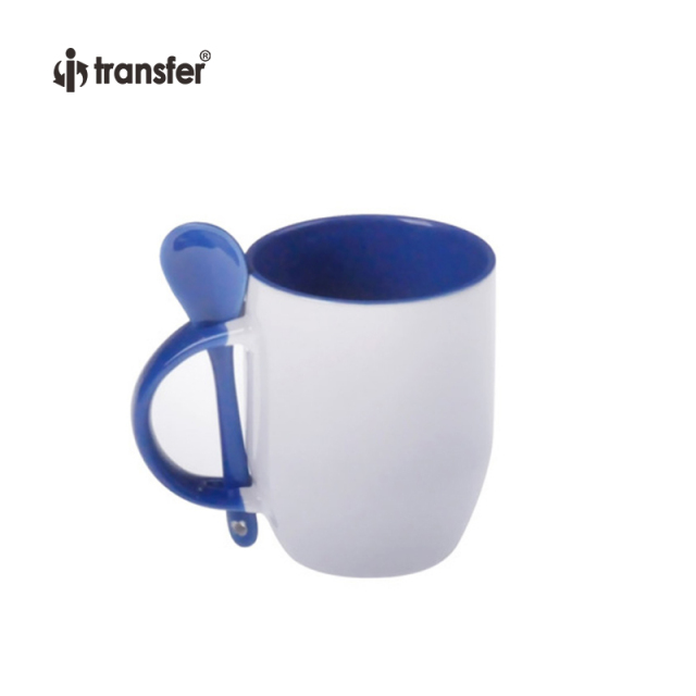 11oz Color Mugs With Spoon