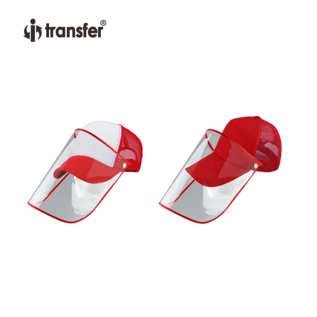 Printable Sponge Mesh Cap with Anti-Virus Face Protector