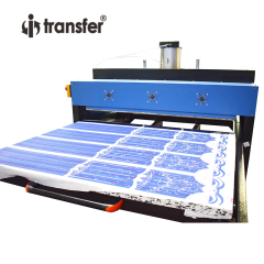 Pneumatic double stations Large format Heat Press Machine- Single Air Cylinder