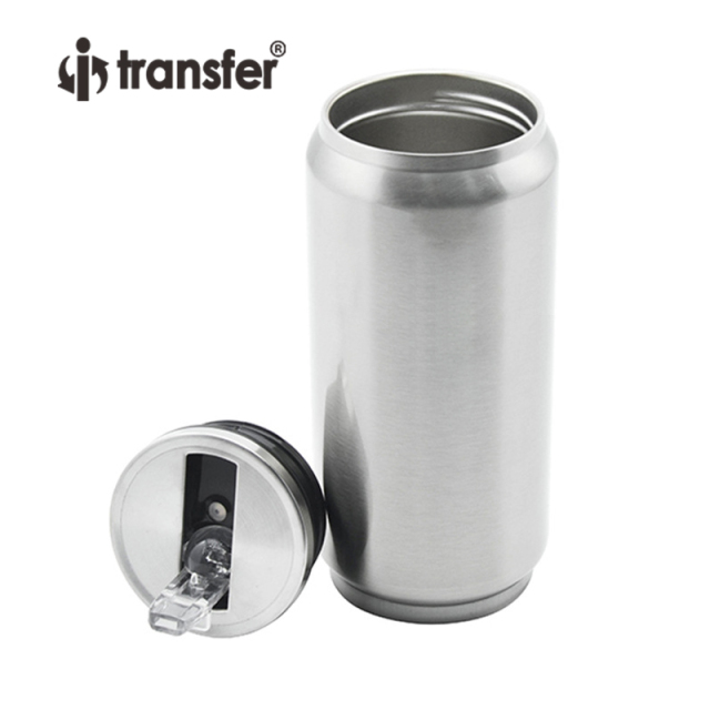 350ml/500ml Double Wall Stainless Steel Cola Can