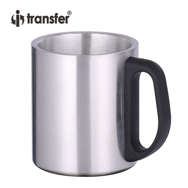 300ml Stainless Steel Double Wall Camping Coffee Mug