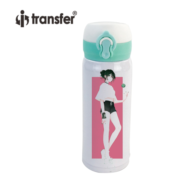 350ml Sublimation Pop Lid Stainless Steel Travel Tumbler