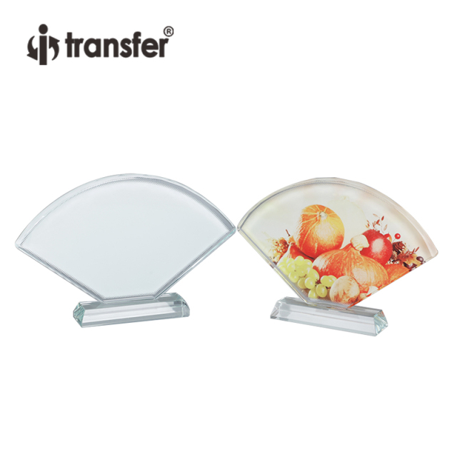 Sublimation Crystal -Fan-shaped Screen