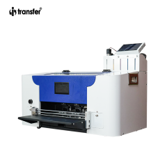 30CM Desktop XP600 DTF Printer With Built-In Computer And Film Cutter**