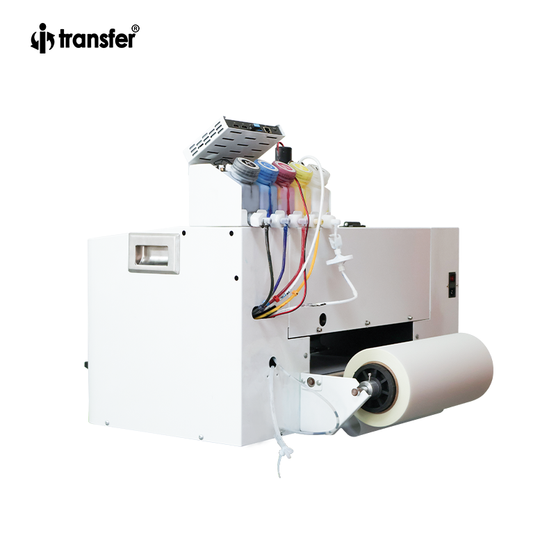 30CM Desktop XP600 DTF Printer With Built-In Computer And Film Cutter**