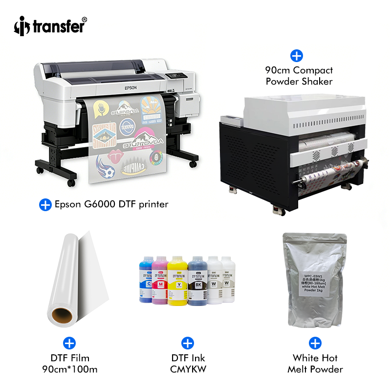 Automatic 90cm Compact Powder For Epson G6070 DTF Printer