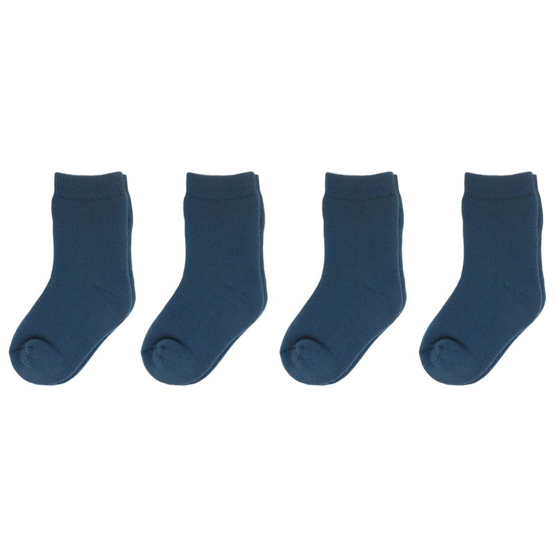 Yalion® Long Socks Soft Children Socks Full Plush (4-Pair) Elastic Indoor Children's Long Socks Warm And Cold Resistant Boys and GirlsMultiple Colors 4-Pair Set