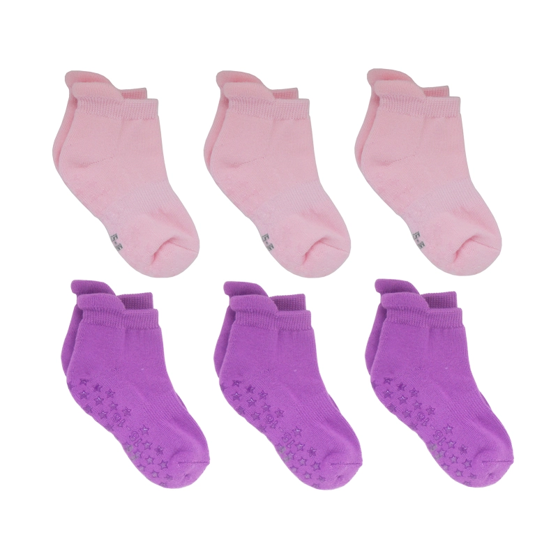 Yalion® Short Socks Soft Children Socks Half Plush (6-Pair) Elastic Indoor Children's Short Socks Warm And Cold Resistant Boys and Girls 6-Pair Set Multiple colors
