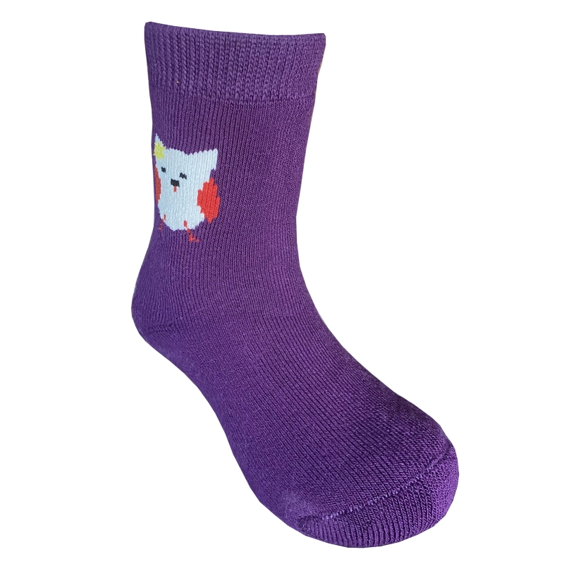 Yalion Long Socks Kids Baby Socks (3 Pair) Anti Slip Socks for Boys Girls (Pouch) Different Cute Patterns