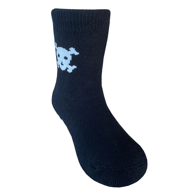 Yalion Long Socks Kids Baby Socks (3 Pair) Anti Slip Socks for Boys Girls (Pouch) Different Cute Patterns