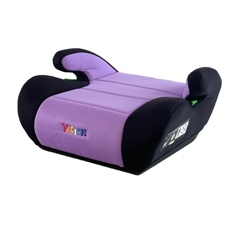 YALION®Children's Car Booster Seat, ECE R 129 Three-Point Safety Belt, Easy to Carry and Easy to Install, 125-150 cm, 6-10 Years