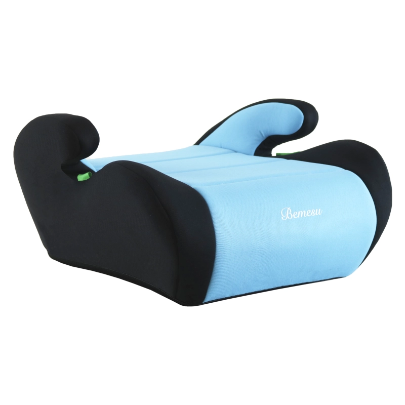 Bemesu Children's Car Booster Seat, ECE R 129 Three-Point Safety Belt, Easy to Carry and Easy to Install, 125-150 cm, 6-10 Years
