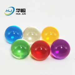 6mm-25mm Colored Transparent Plastic Ball Beads without Holes