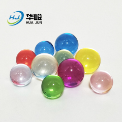 6mm-25mm Colored Transparent Plastic Ball Beads without Holes
