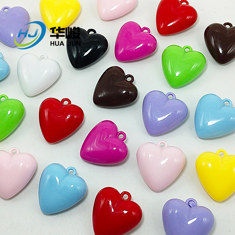 14mm Straight Hole Acrylic Square Beads for Diy Phone Chain