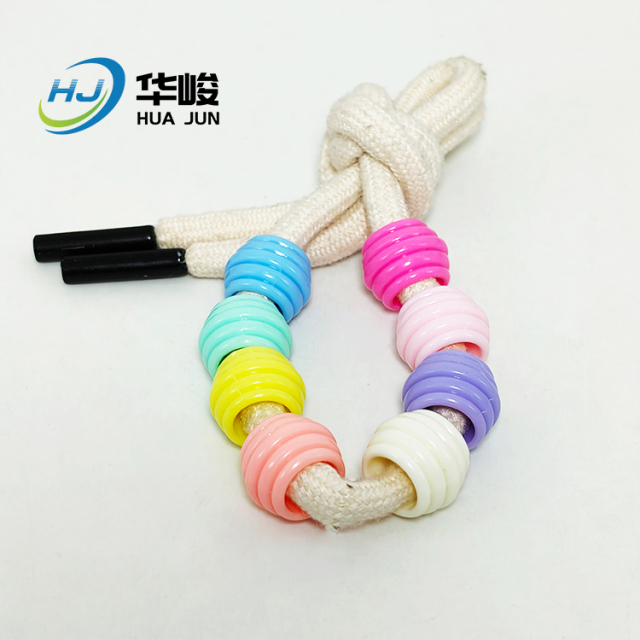14*10mm Acrylic Large Hole Threaded Barrel Beads for Braided Hair And Shoe Laces