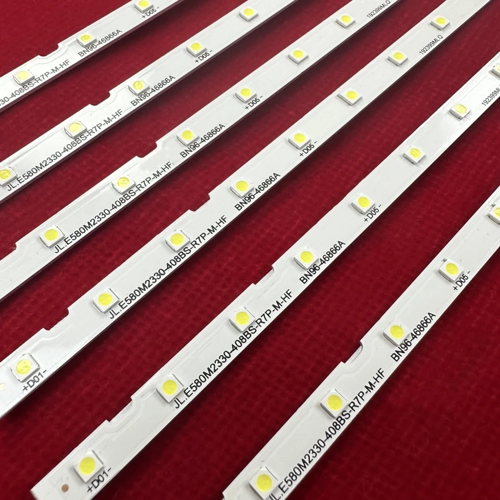 20 PCS/lot LED backlight strip for Samsung UE58NU7100 UE58RU7100 UN58NU7100 UA58NU7100 LM41-00632A BN96-46866A JL.E580M2330-408B