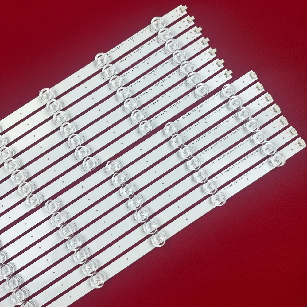 3kits LED Backlight Lamp strip 12leds For 55" TV 55LN5400 55LN5200 55LN5700 55LN5405 55la620v 55LA616V 55LN549C