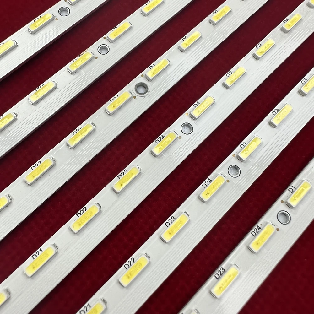 10/20PCS  64 LEDs 721MM LED backlight strip For Philco PH58E51DSGW PH58E51 V580H1-LE6-TREM2 V580HJ1-LE6