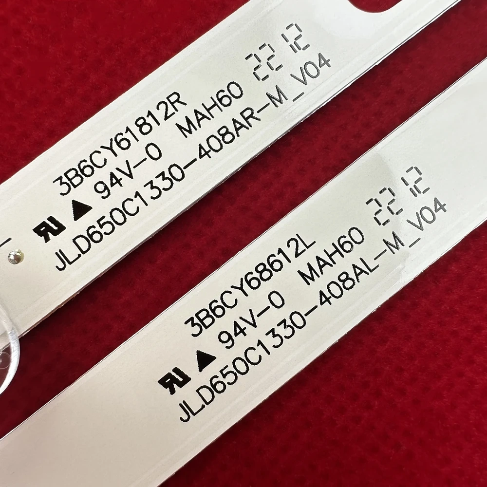 6Set LED Backlight For Samsung UN65TU8000 UN65TU8200 UN65TU7000 UE65TU7000 UE65TU7105K JL.D650C1330-408AR 408AL-M_V02 CY-GT065HG